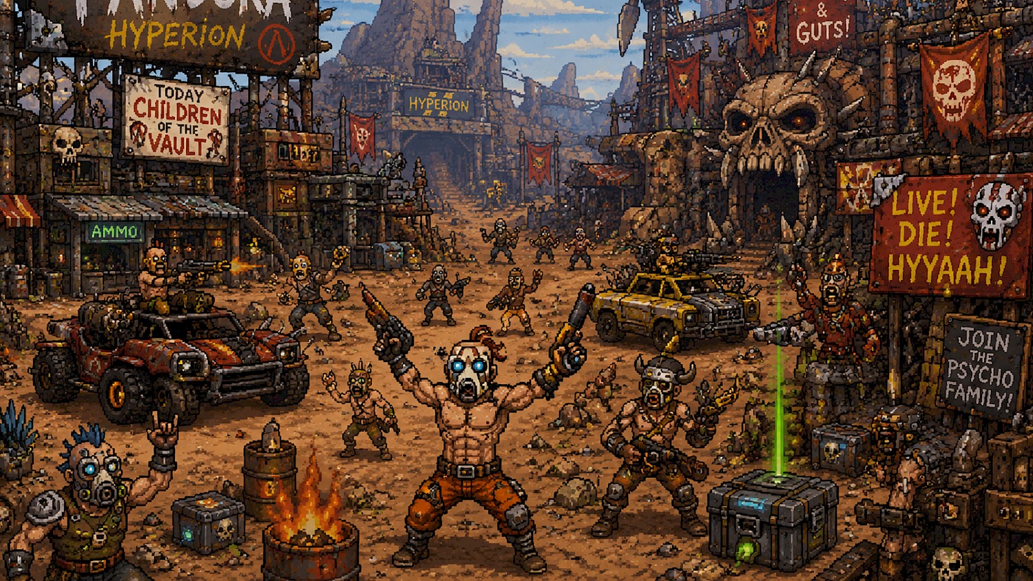 Gearbox Software『Borderlands』シリーズ解説｜“ヒャッハー世界観”が生んだアメコミ風FPSとTシャツ文化