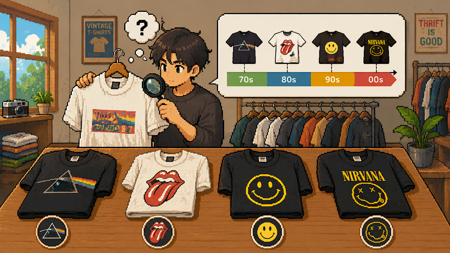 ゲームTシャツのボディとは？タグ・ステッチから年代を見極める方法
